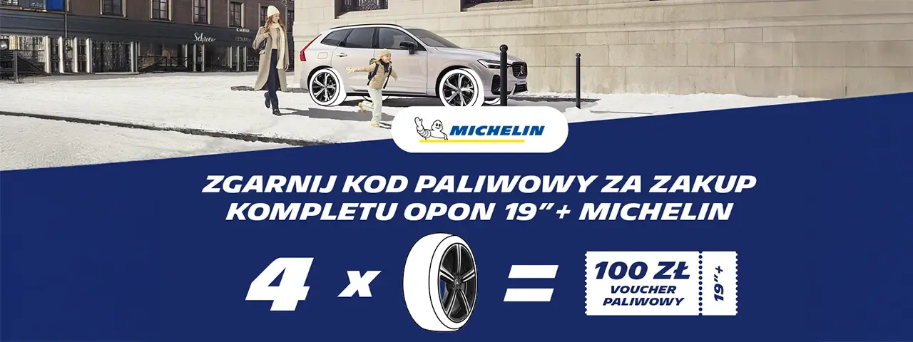 Kup opony Michelin i odbierz 100 zł na paliwo!